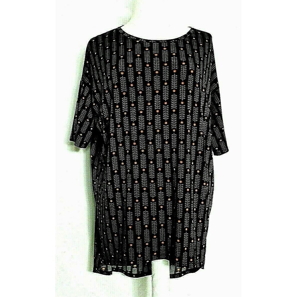 LulaRoe Top Size S Short Sleeve Multicolored Women's